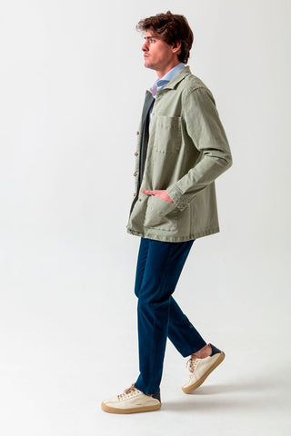 Sport Jacket limited edition light green washed out - Sohhan