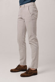 Beige structured chino pants - Sohhan