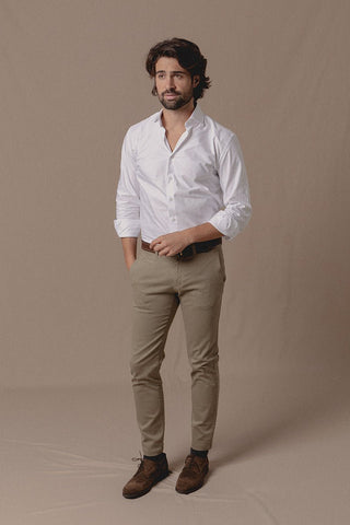 Camisa Oxford Classic Blanca - Sohhan