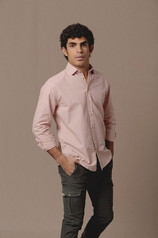 Camisa Oxford Lisa Rosa Oslo - Sohhan