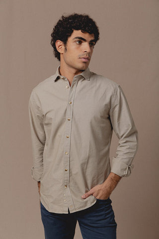 Camisa Oxford Lisa Verde Claro - Sohhan