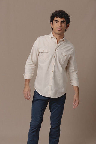 Camisa Sahara Luke Crudo - Sohhan