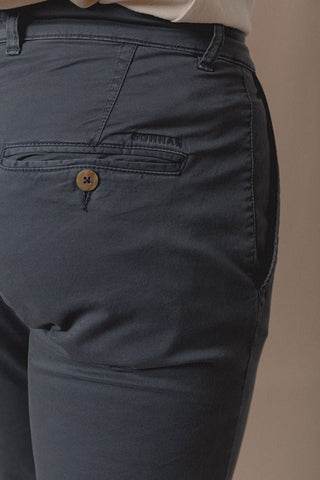 Pantalón Chino Paul Azul Grisáceo - Sohhan