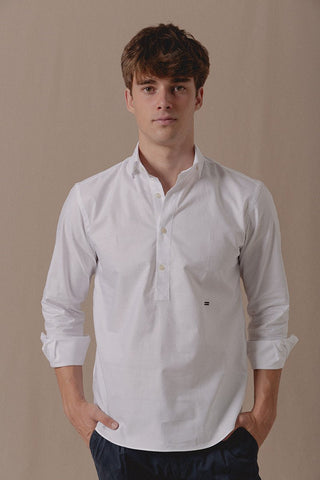 Polera Oxford Classic Blanco - Sohhan