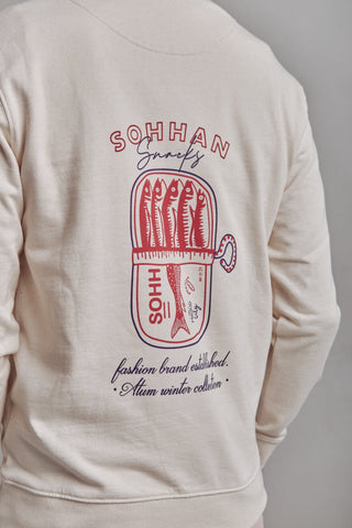 Sudadera Shelter Sardinas Sohhan - Sohhan