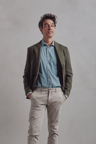 The Royal Linen Blazer HH Green - Sohhan