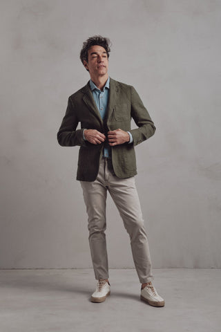 The Royal Linen Blazer HH Green - Sohhan