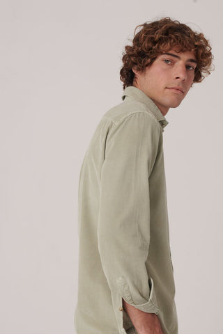 Camisa Micropana verde Atacama - Sohhan