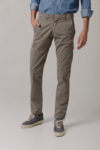 Pantalón Cargo Gris Verdoso - Sohhan